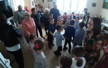 Wizyta u błońskich Senior&oacute;w gr. Słoneczka 2