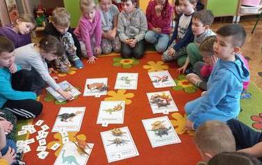 Tydzień z dinozaurami grupa Tropiciele 2