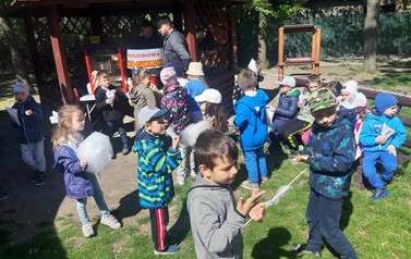 Zabawy integracyjne z okazji jubileuszu przedszkola  6