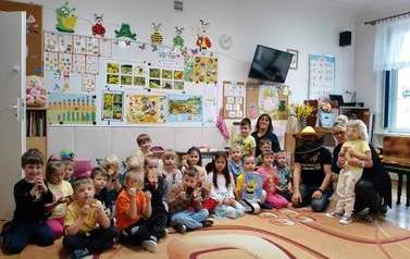 Wizyta Pszczelarza w przedszkolu 11