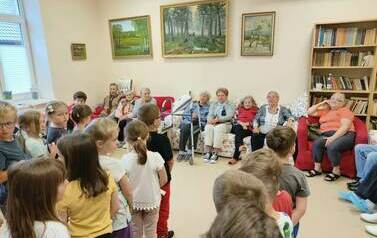 Spotkanie z seniorami Dziennego Domu Opieki Senior + w Błoniu gr.Tropiciele 9