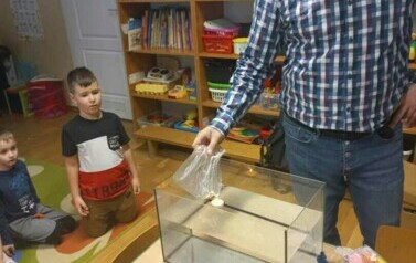 Eksperymenty z wodą z p. Piotrem z MPWiK 2