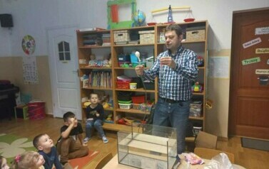 Eksperymenty z wodą z p. Piotrem z MPWiK 7