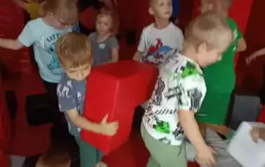 Wycieczka do Klockowni grupa Krasnale 1