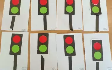 Bezpieczni na drodze grupa Krasnale 1