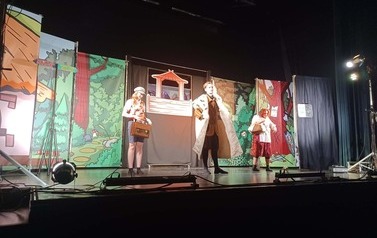 Teatrzyk pt. "Baltazar Gąbka" gr. Tropiciele 1