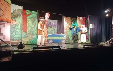 Teatrzyk pt. "Baltazar Gąbka" gr. Tropiciele 2