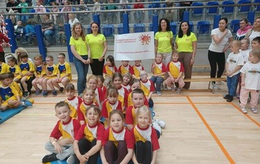 IV Błońska Olimpiada Przedszkolak&oacute;w "Na sportowo, na zdrowo" 7