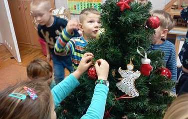 Przygotowania do Świąt Bożego Narodzenia Grupa Krasnale 5