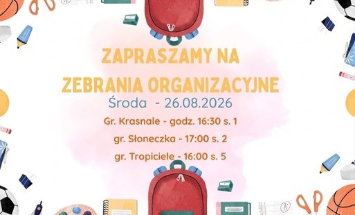 Zdjęcie do Zebrania organizacyjne