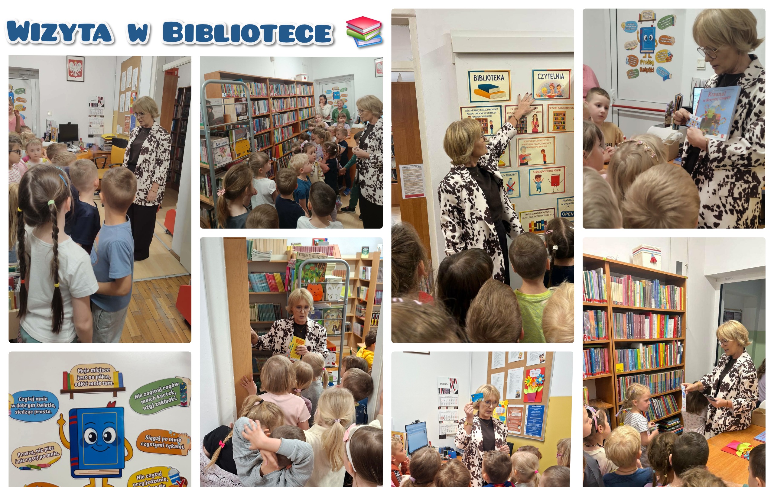 Zdjęcie do Wizyta w Bibliotece
